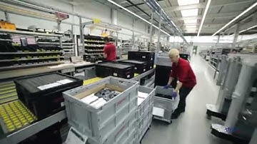 Automated unit load system and mini-load system at GEMÜ