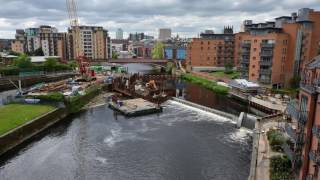 Leeds FAS - Crown Point Weir Construction June 2017