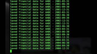 stock market api - ingesting data from SEC EDGAR!