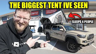 Tiny Camper That Sleeps 4 People? Alucab Mod Cap Review