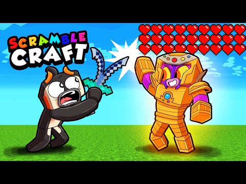I Crafted INFINITY ARMOR in Scramble HARDCORE!?