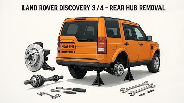 How to access Navigation SatNav DVD unit on Land Rover Discovery 3 / Range Rover Sport