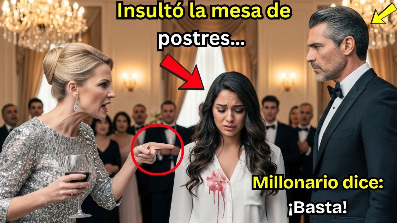 Millonario descubre a su novia humillando a una mujer humilde en la boda… su venganza