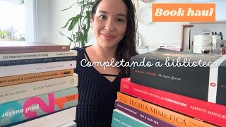 Book Haul  completando a biblioteca!