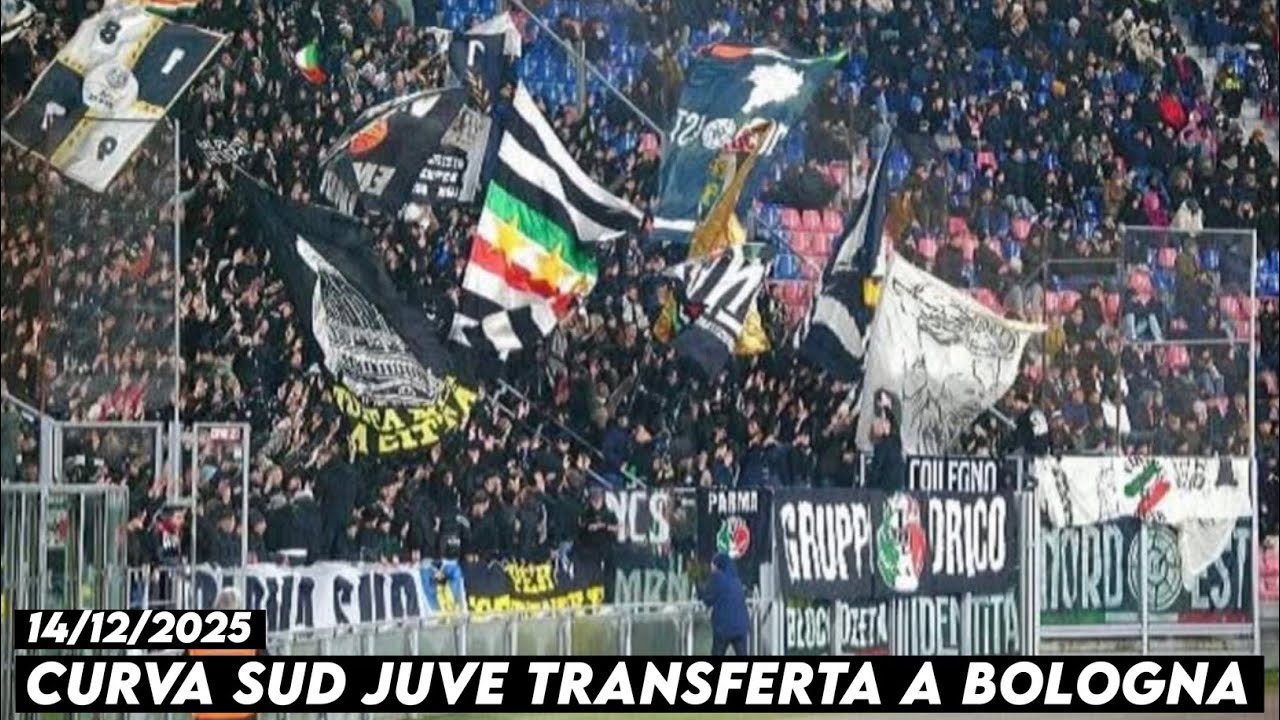 CURVA SUD JUVE TRANSFERTA A BOLOGNA || Bologna vs Juventus 14/12/2025