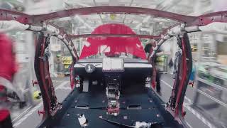 How The Tesla Model 3 gets made