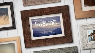 How to Use Picture Frame Mockups Volume 2