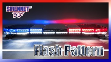 Flash Pattern: Code 3 Pursuit Lightbar