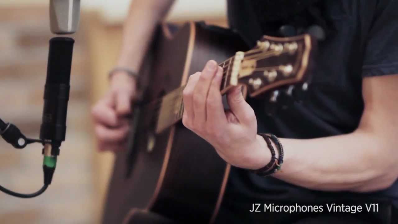 JZ Microphones Vintage V11 vs Neumann TLM102 - Acoustic Guitar