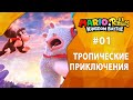 Прохождение Mario + Rabbids: Donkey Kong Adventure #01 - Тропические приключения