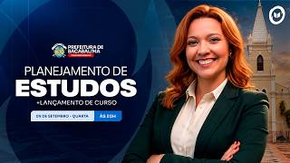 CONCURSO PREF. BACABAL/MA: PLANEJAMENTO DE ESTUDOS + LANÇAMENTO DO CURSO