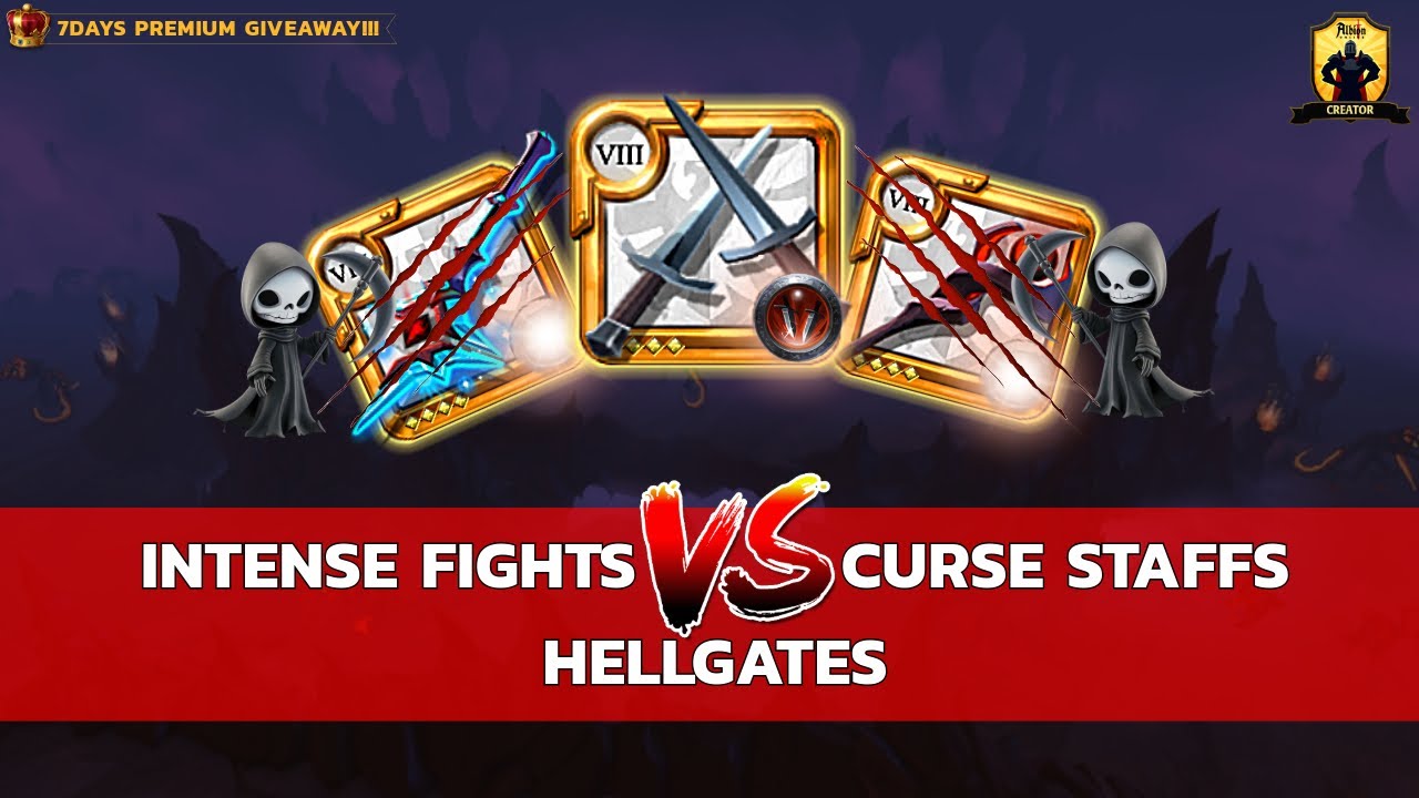 Nasty Curse Staffs? Handled! | 2v2 Hellgate PvP Highlight