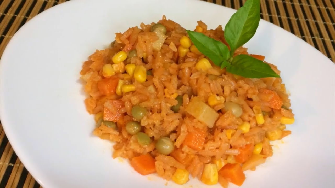Arroz a la Mexicana | @CocinandoenFamilia | Como hacer Arroz Rojo | El mejor Arroz del Mundo.
