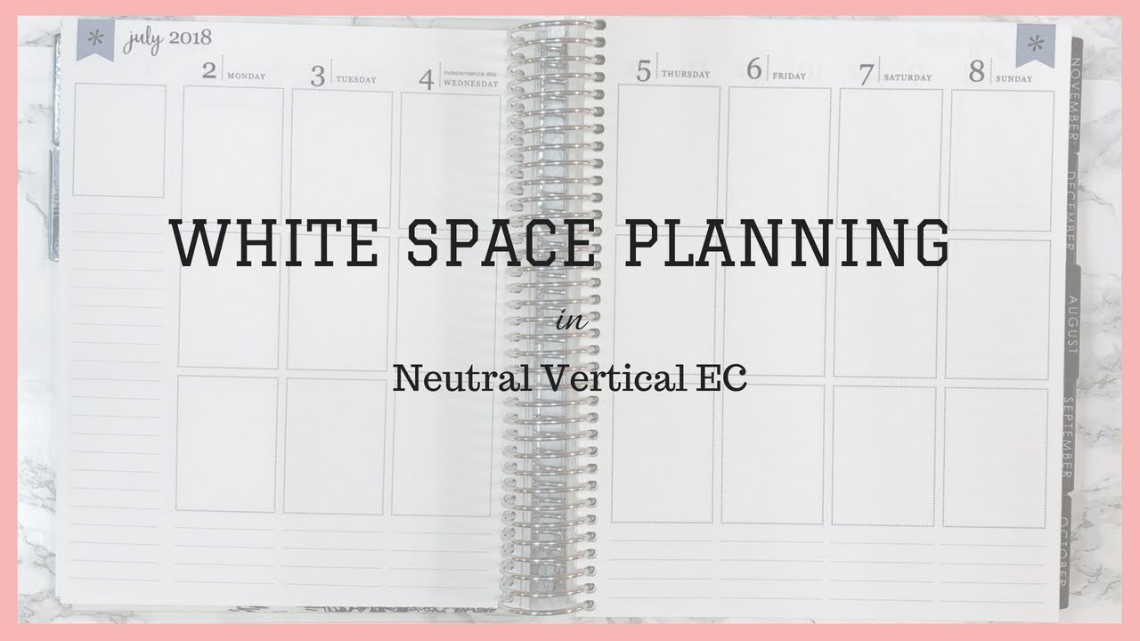 3 Ways to White Space Plan in the Neutral ECLP