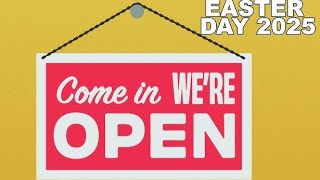 What's open, closed on Easter 2025? Details on restaurants, grocery stores, retailers, more