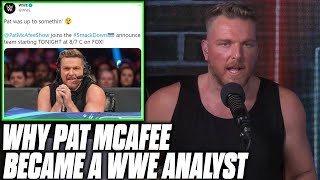 Pat McAfee Talks His Decision To Become A WWE Analyst