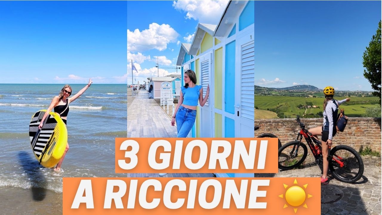 RICCIONE: cosa vedere in 3 giorni | Tour tra spiaggia, entroterra e locali insoliti