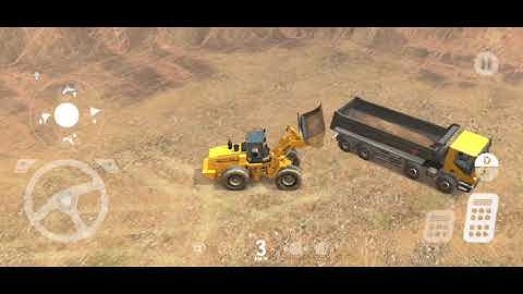 Transport sand | heavy machines and mining simulator | Gameplay