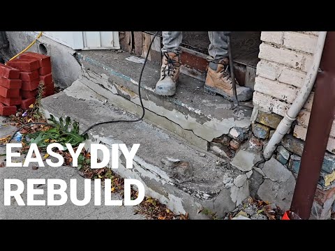 How Much Does It Cost To Repair Concrete Exterior Steps?