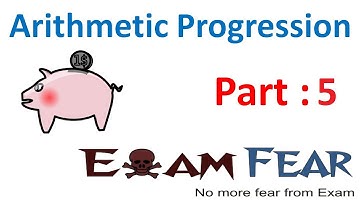 Maths Arithmetic Progression part 5 (Nth term of AP) CBSE class 10 Mathematics X