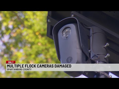 ONLY ON 7: Eight Flock cameras damaged, stolen in Spartanburg County
