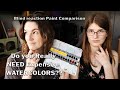 Blind test of different watercolor brands  do you really need to spend so much on watercolors