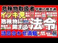 【イッキ見】法令講義動画の全てだ！【乙4勉強法】【例題あり】【乙4試験対策】