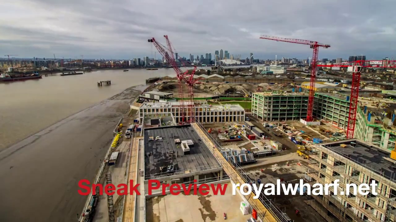 Royal Wharf Construction | Time Lapse