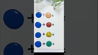 Admiral blue colours mix #shorts