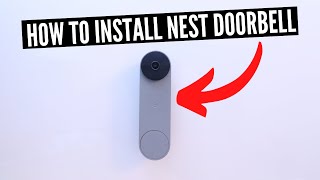 How To Install Nest Doorbell (Battery Version) Wired To Chime & Charging