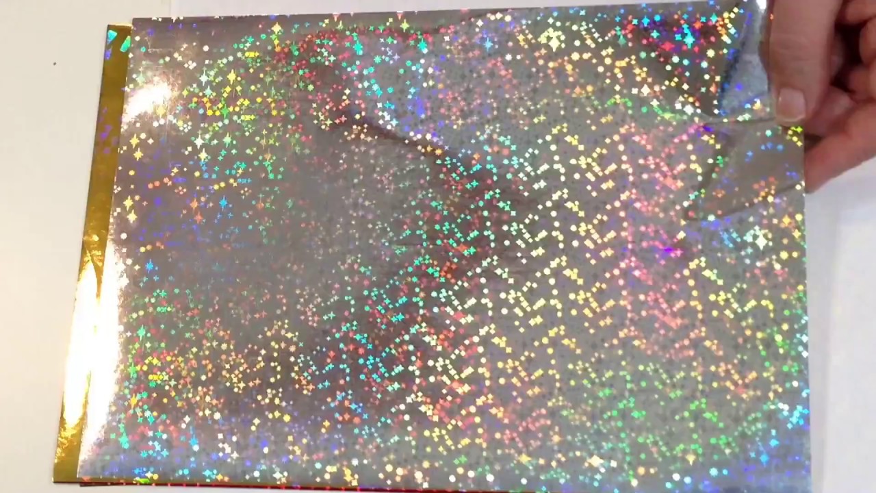 Holographic Self Adhesive Self Adhesive Set from Alan and Barry