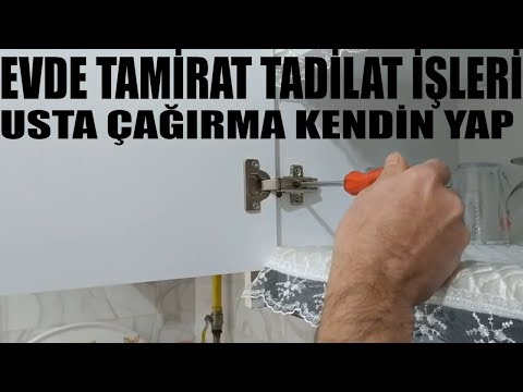 EVDE TAMİRAT TADİLAT İŞLERİ