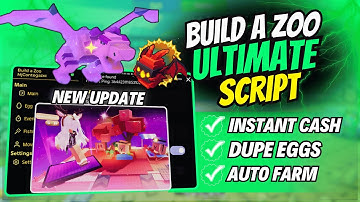 🐾 NEW Build A Zoo Script l Instant Cash + Collect All Pets + Auto Collect Money + Hatch Aura & More