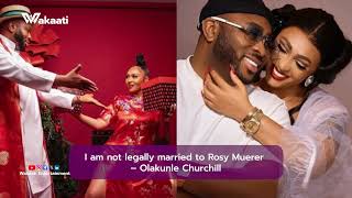 “WE WERE NEVER LEGALLY MARRIED!” – Olakunle Churchill SHOCKS Fans Over Rosy Meurer Divorce Drama 😳💔