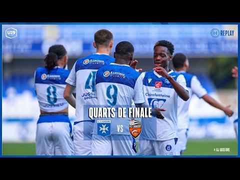 Quarts de finale : AJ Auxerre vs FC Lorient (2-1) en replay I Play-offs Championnat Nat. U19