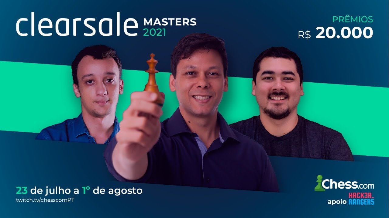 🔴 🏆 É AMANHÃ!! ♟️ ClearSale Blitz - Chess.com - Português