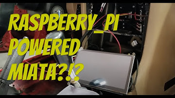 Miata, MegaSquirt & a Raspberry Pi?! Tunerstudio Prototyping Test!