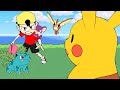 Animação Pokemon fire red escolhendo o pokemon inicial PARTE 1