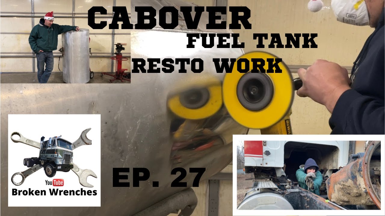 Cabover Restoration. Ep.27. Fuel tank restoration started, and other