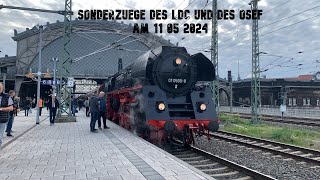 Sonderzüge des LDC und des OSEF am 11.05.2024