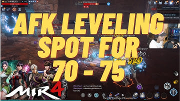 MIR4  "AFK LEVELING" SPOT FOR LEVEL 70 UP TO 75/GUIDE & EXPLAINED (TAGALOG)#HYDRA #WEMIX #DRACO #NFT