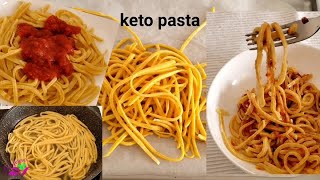 Keto pasta / free gluten pasta