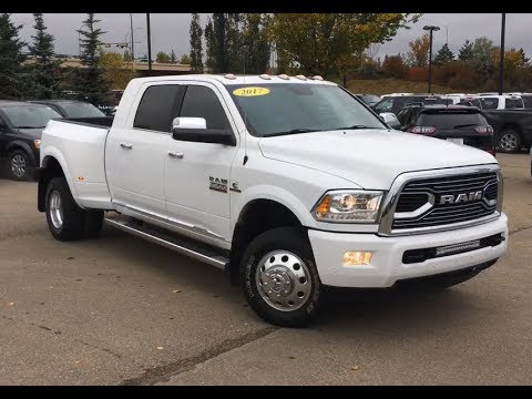 2017 Ram 3500 Limited 4X4 Heavy Duty | Mega-Cab & Dually | Edmonton AB