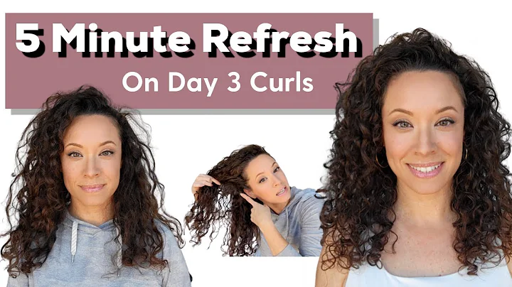 5 MINUTE REFRESH | ON DAY 3 CURLY HAIR