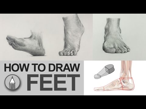 How to Draw Feet