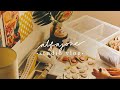 ❁ art studio vlog 01 ❁ stocking stickers, making dividers, organizing inventory, and more! PH