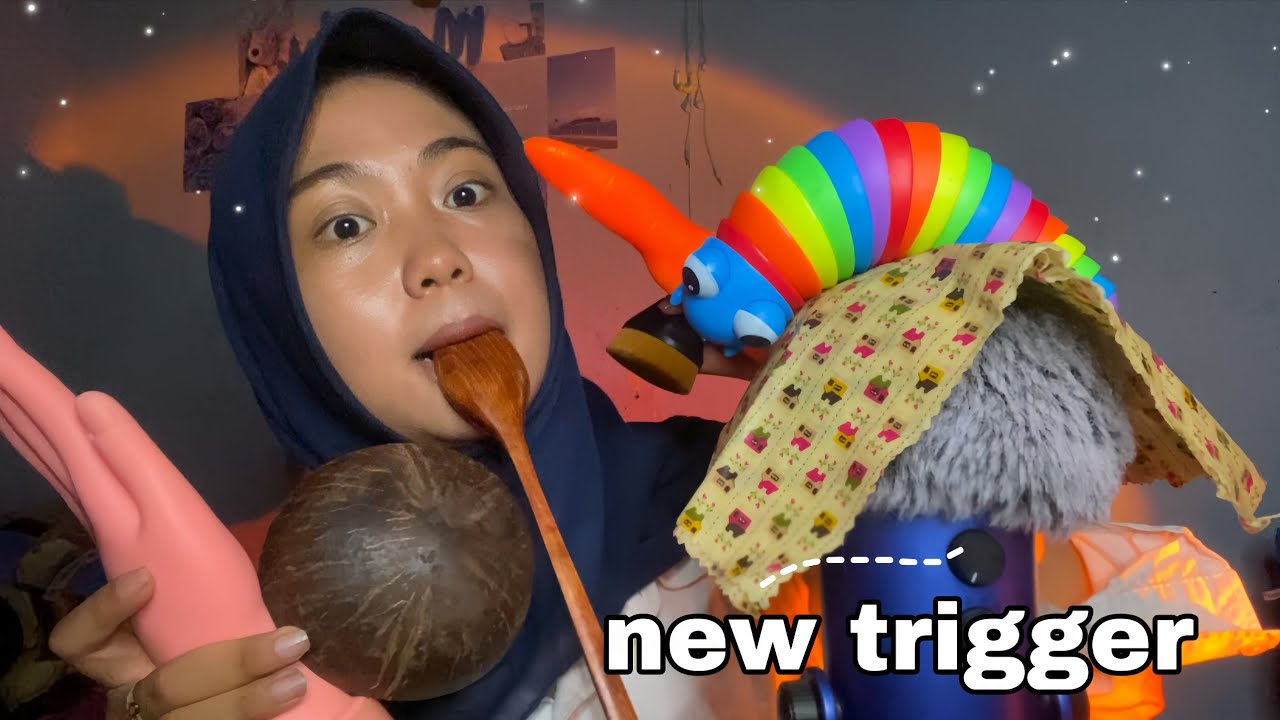 ASMR My new trigger will make you sleep in 1 minute 😴💤