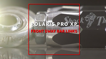 How To Install Shock Therapy Front Sway Bar Links on Polaris RZR Pro XP