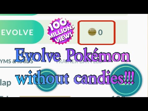 Pokémon Go : How to evolve Pokémon without candies in Pokémon Go??? - YouTube