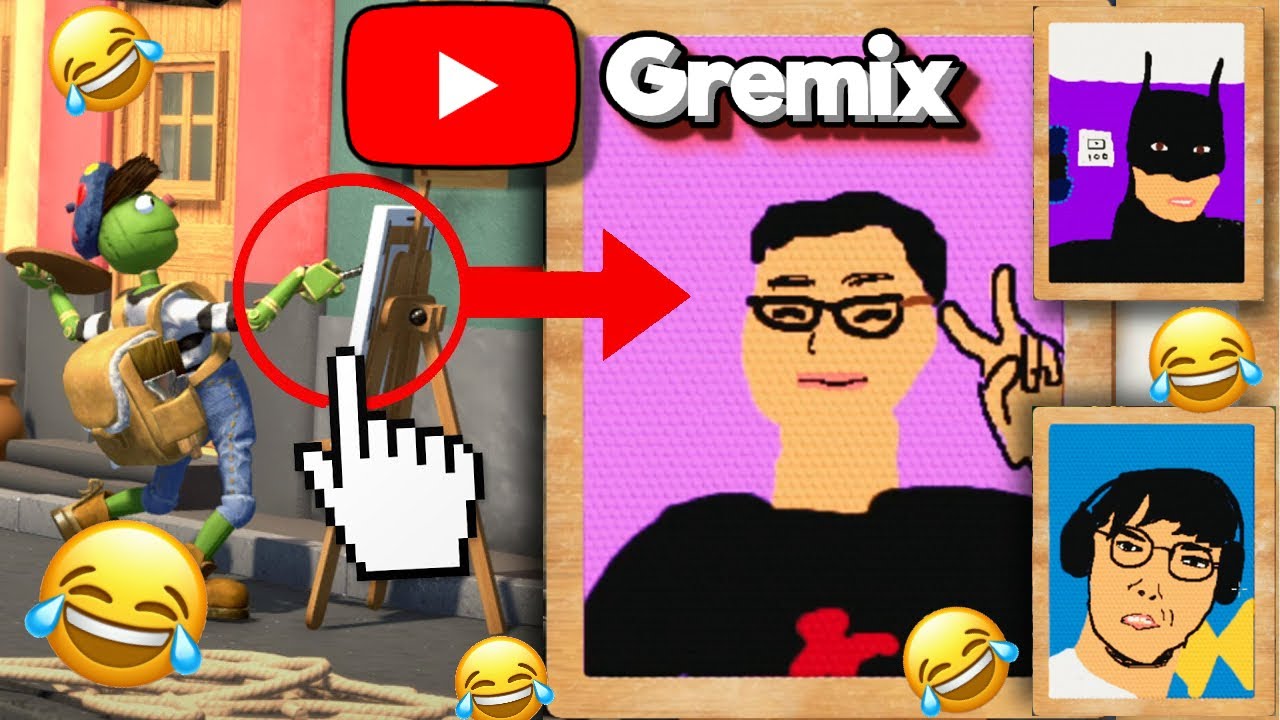 YOUTUBER-үүдийг ЗУРАВ🎨 | Gremix, CTS, Tushig